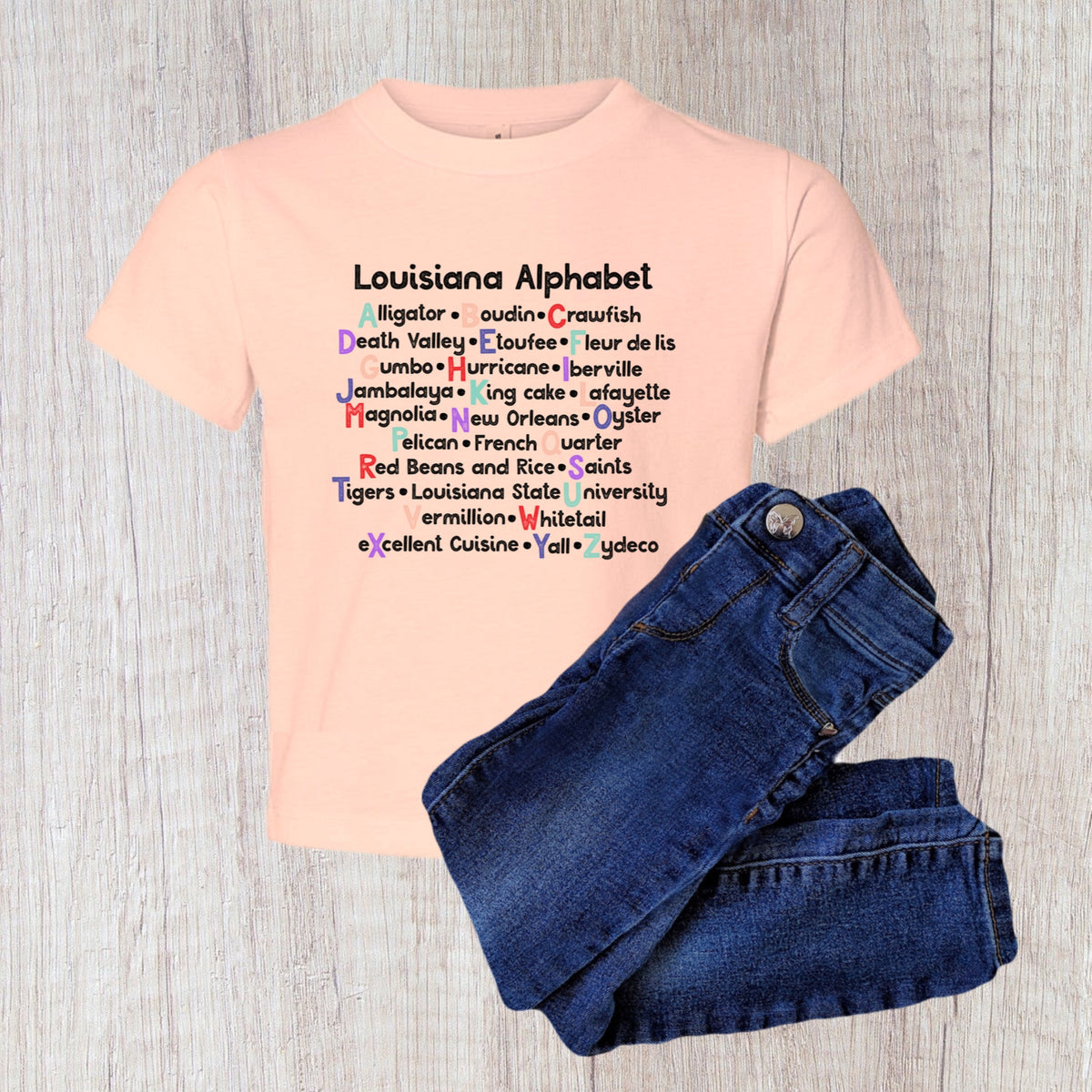 Funny Womens Louisiana Unisex T-shirt LA Girls Louisiana 