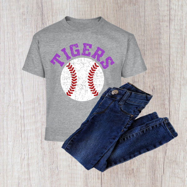 Tiger Baseball - Toddler and Youth