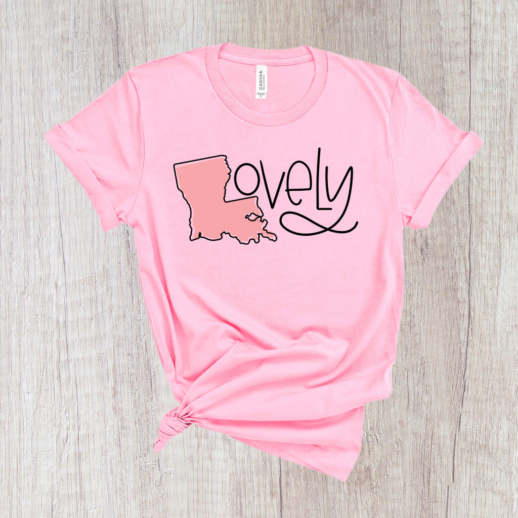 Cute Louisiana Girl for state lover | Kids T-Shirt