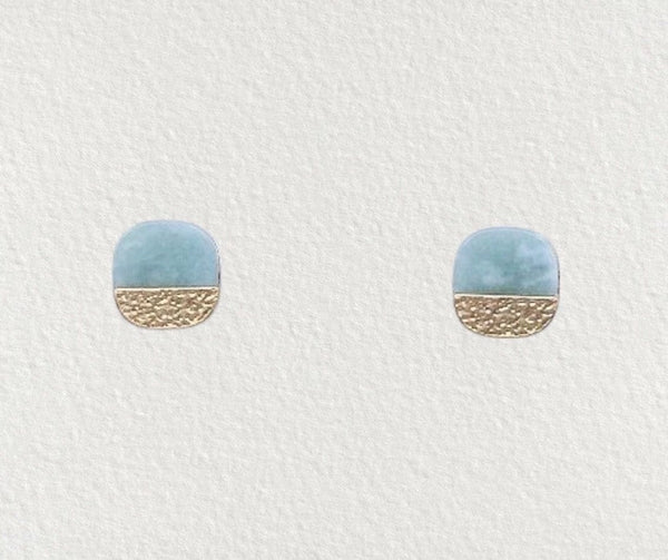 Mint Cushion Studs