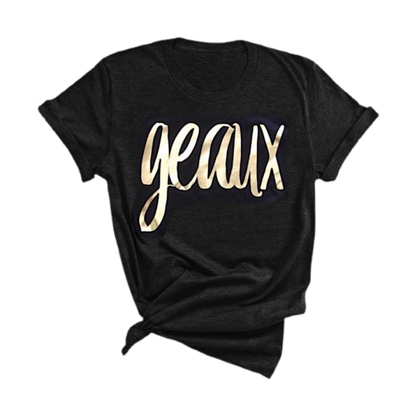 Black and Gold Geaux