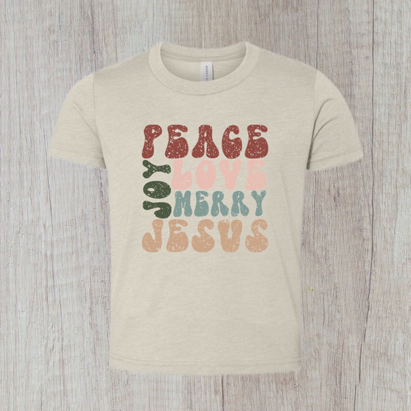 Peace Love Joy - Toddler and Youth